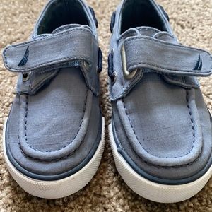Toddler Boys Náutica Velcro boat shoes